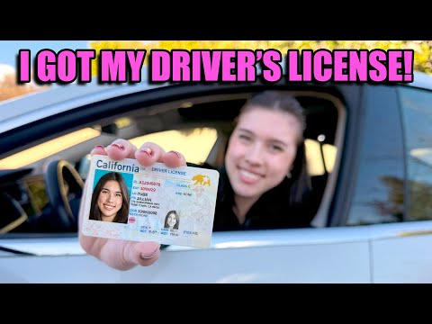 JILLIAN TAKES HER DMV DRIVING TEST!!!