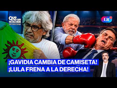 ¡Lula triunfa en Brasil! ¿Retrocede la ultraderecha en la región? | Que No Se Te Olvide con Carlos Cornejo 