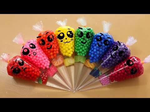 Making Slime with Piping Bags! Most Satisfying Slime Video★ASMR★#ASMR #PipingBags