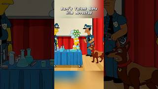 Bart's Talent Gets Him Arrested #simpsons #shorts
