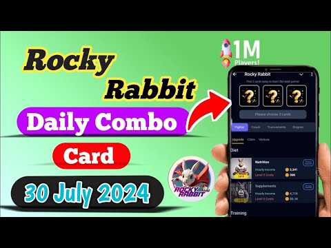 Rocky Rabbit Combo | Rocky Rabbit Combo Card 30 July 2024 ||