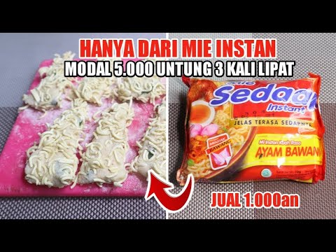 USAHA KECIL SUKSES ‼️JAJAJAN KEKINIAN DARI MIE, RESEP MUDAH KEKINIAN