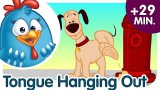 Latke Hai Jeeb -लटके है जीब | Hindi Nursery Rhymes | Lottie Dottie Murgi