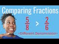 Comparing Fractions Using Area Models