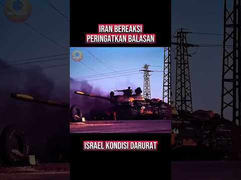 MENGEJUTKAN! IRAN GEMPUR ISRAEL SETELAH SERANGAN DI SURIAH. #short #shorts #shortvideo #iranvsisrael