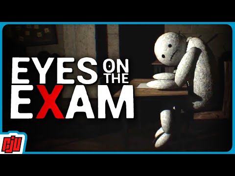 Don't Get Caught Cheating! | EYES ON THE EXAM | Indie Horror Game