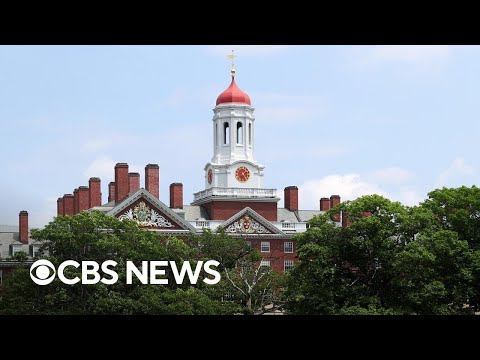 YouTube video thumbnail: Trump Administration Claims Harvard Violated Civil Rights of Jewish and Israeli Students