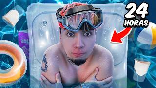 24 HORAS EN LA PISCINA Y TERMINO MUY MAL 😰👹