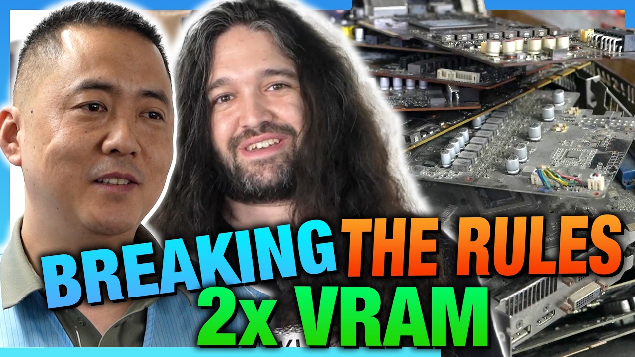 Creating a 48GB NVIDIA RTX 4090 GPU - Brother Zhang's Repair Shop (ft. )