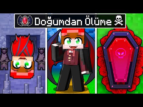 DOĞUMDAN ÖLÜME VAMPİR! - Minecraft