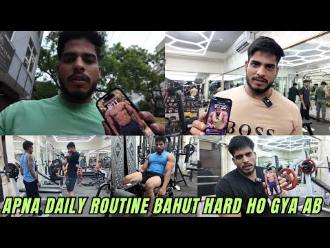 Sone se kuchh nhi badlega | daily routine bahut hard ho gya mera | @PankajvermaFITNESS