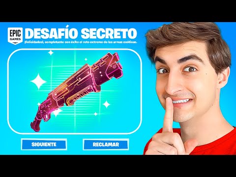 VENCÍ los RETOS SECRETOS de la SUPER TEMPORADA de Fortnite!