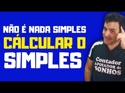 SIMPLES NACIONAL | FAZER O CÁLCULO É SIMPLES?