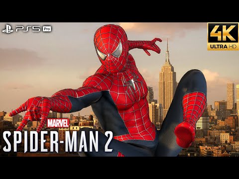 Marvel's Spider-Man 2 PS5 Pro - Raimi Suit Free Roam Gameplay (4K 60FPS)