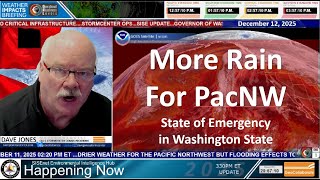 Catastrophic Flooding Continues in PacNW, More on The Way Sunday Monday, Impactful Snow Mid Atlantic