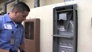 Wall Furnace Inspection Demonstration (with voice)