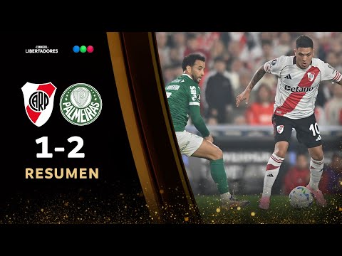 RIVER 1 PALMEIRAS 2: EL MILLONARIO QUEDÓ CON VIDA PARA DARLO VUELTA EN BRASIL - LIBERTADORES 2025