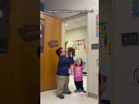 Look who’s joining us at school!