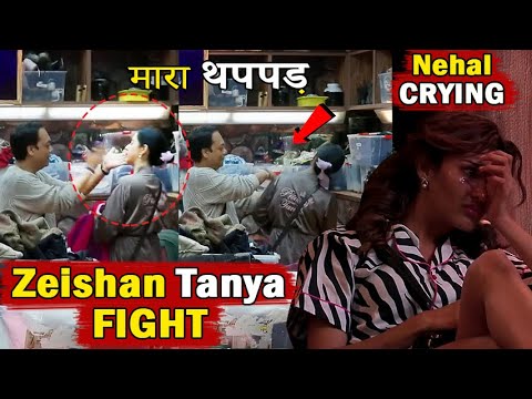 Bigg Boss 19 Today Episode Promo Zeishan Tanya Fight | Nehal Crying | Spineless Mridul BB19