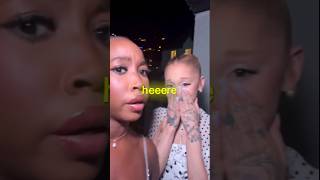 Ariana Grande reacts to Nia Ivy impersonating Nicki Minaj
