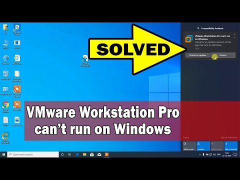 capable pc of running vmware workstation player windows 10