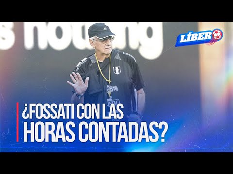 JORGE FOSSATI: ¿El 'Nonno' dejará de ser DT de la SELECCIÓN PERUANA? | Líbero