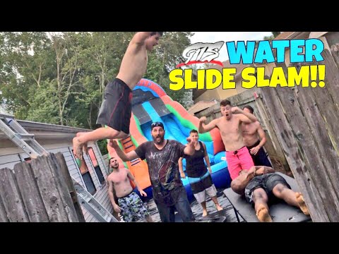 INCREDIBLE WATER SLIDE MATCH! WINNER BECOMES NUMBER 1 CHICKEN TENDER TO CHAMPIONSHIP!