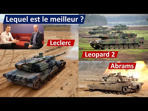 Que vaut vraiment le char Leclerc face aux Leopards, Abrams ou T-72 ?