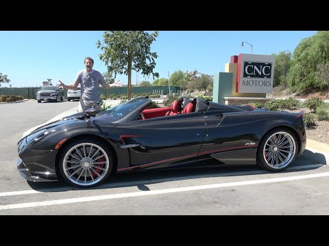 The Pagani Huayra Roadster Is an Insane 3 Million Supercar