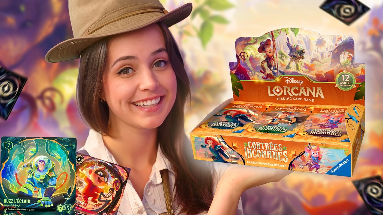 ON OUVRE LE SET 12 DE LORCANA : CONTRÉES INCONNUES !! 🌿