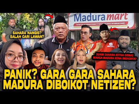 BIKIN MALU M4DURA? SAHARA BIKIN M4DURA DIBOIKOT SEINDONESIA?