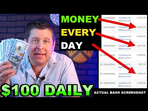 $100 Per Day With Google + AI + ClickBank = Lazy Simple Method!