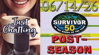 Survivor 50 Post-Season Stream (06/14/26)
