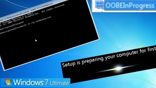 Skipping Windows 7's OOBE