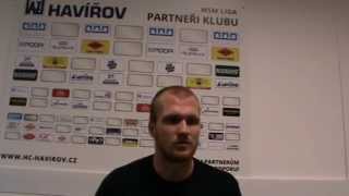 Rozhovor Roman Maliník, HC AZ Havířov, 28 9 2015