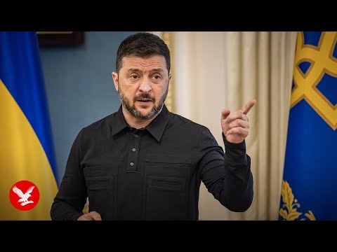 YouTube video thumbnail: Zelensky: British Parts Found in Russian Drones Bombing Ukraine
