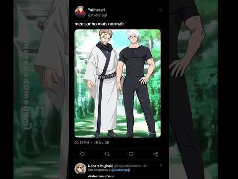 Personagens de jujutsu no X #jujutsukaisen #jjk #meme #jujutsukaisenedit