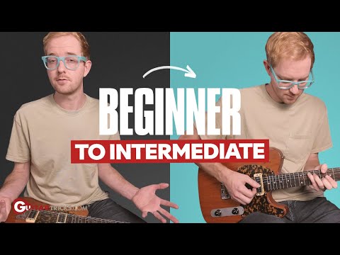 How to level up on guitar! Go from beginner to intermediate