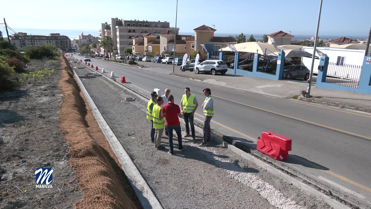 El primer tramo de la senda Manilva-Sabinillas estará finalizado durante julio