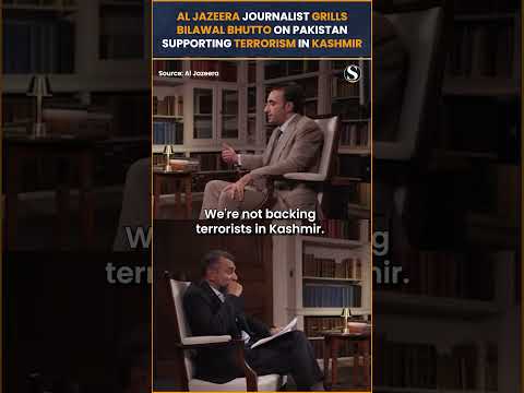 Al Jazeera GRILLS Bilawal Bhutto on Pakistan's SHAMEFUL Legacy #shorts