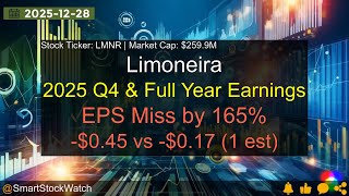 Limoneira (LMNR|$259.9M) - 2025 Q4 & Full Year Earnings Analysis