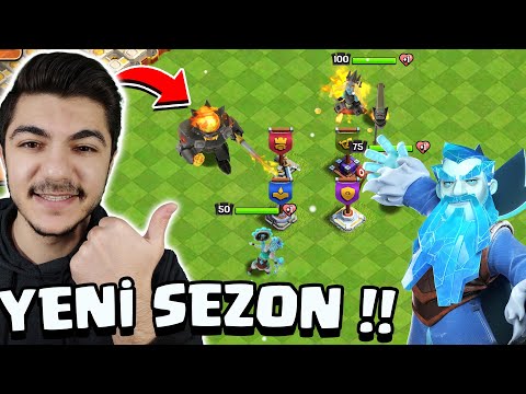 YENİ SEZON 2025 SEZONU !! KAHRAMAN GÖRÜNÜMLERİ VE OYNANIŞI !! - Clash Of Clans