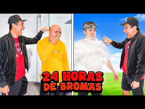 24 HORAS DE BROMAS EXTREMAS a MIS HERMANOS