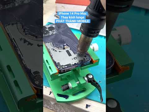 Thay kính kungw iPhone 14 Pro Max❤️#iphone13promax #iphone14promax #iphone12promax  #phatthanhmoble
