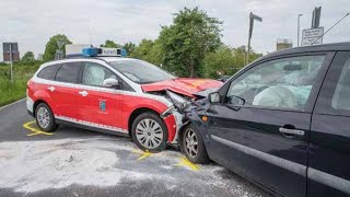 08.05.2023 - Feuerwehrfahrzeug kollidiert beim Abbiegen mit Gegenverkehr