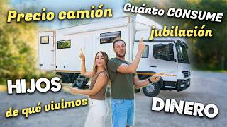 ¿Qué nos ha pasado? 🤔 Consumo, Precio camión 💸 Hijos 👪 Dinero y Jubilación | Q&A Vivir en ruta