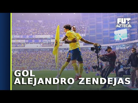 ¡Gol de Alejandro Zendejas! América 2-1 Monterrey | Final ida | Apertura 2024