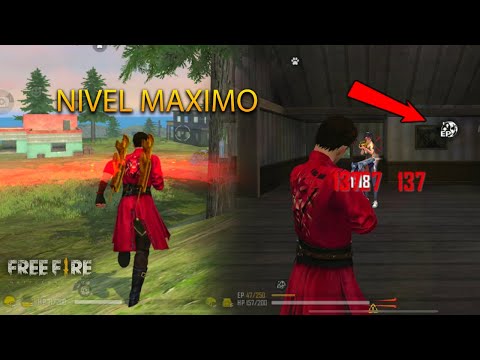 PROBANDO EL NUEVO PERSONAJE *K* Y SUBIENDOLO AL MAXIMO NIVEL FREE FIRE
