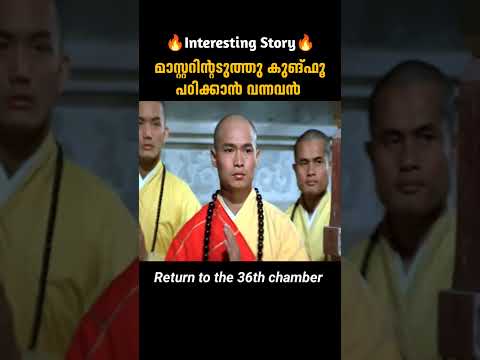 കുങ്ഫൂ പഠിക്കാൻ വന്നവൻ | Return To The 36th Chamber | malayalam movie explanation