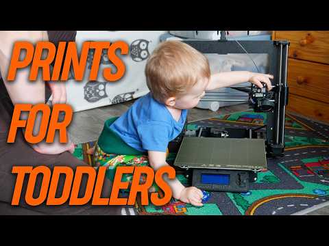 Let's print for toddlers! Cool gadgets for raising children safer, easier, and in a more fun way